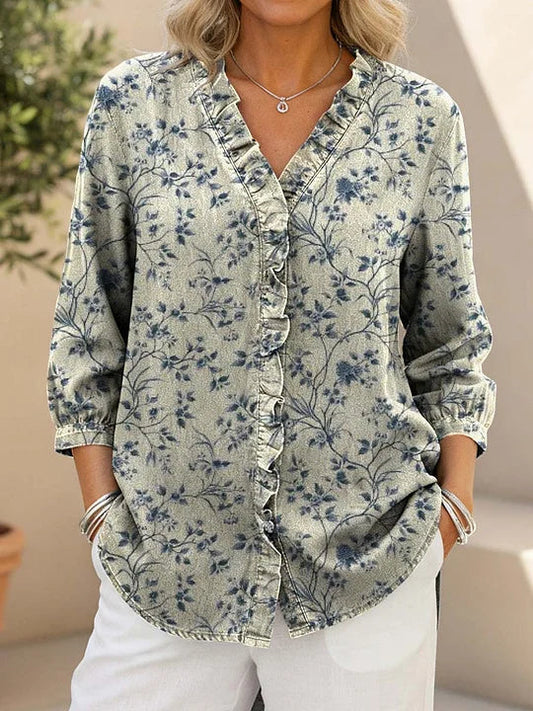 Lily | Soft dotted blouse
