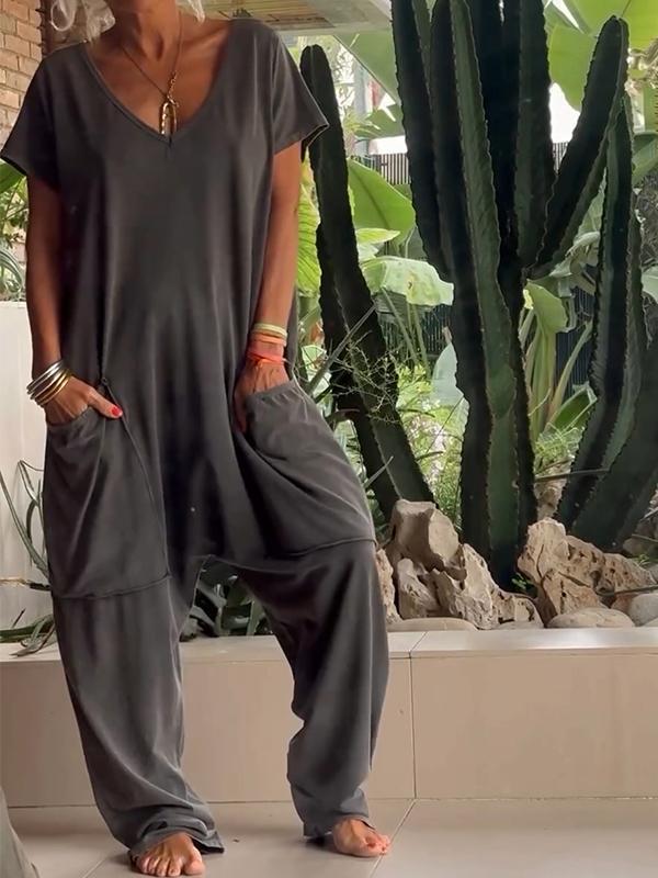 Sofia | V-neck Jumpsuit