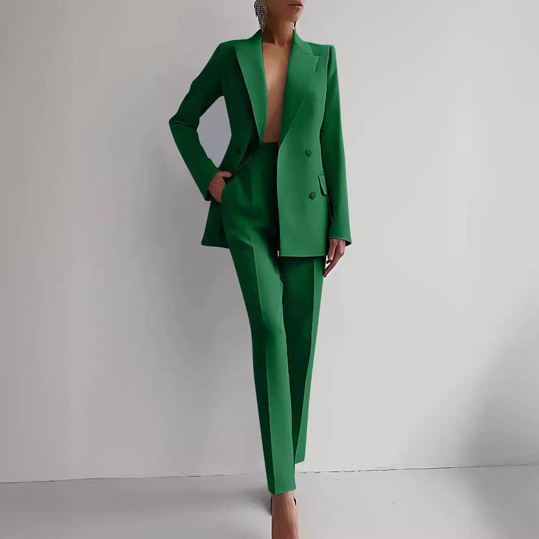 Sofia | Blazer & High Waist Trousers Set