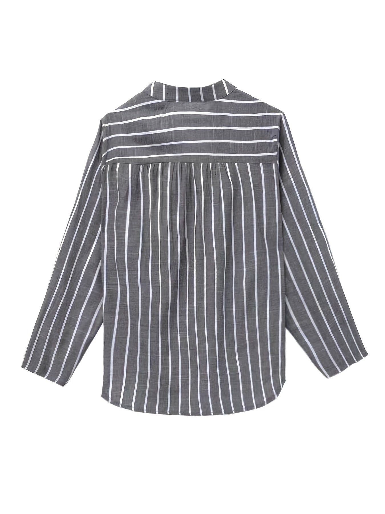 Sharon™ | Casual Striped V-Neck Top