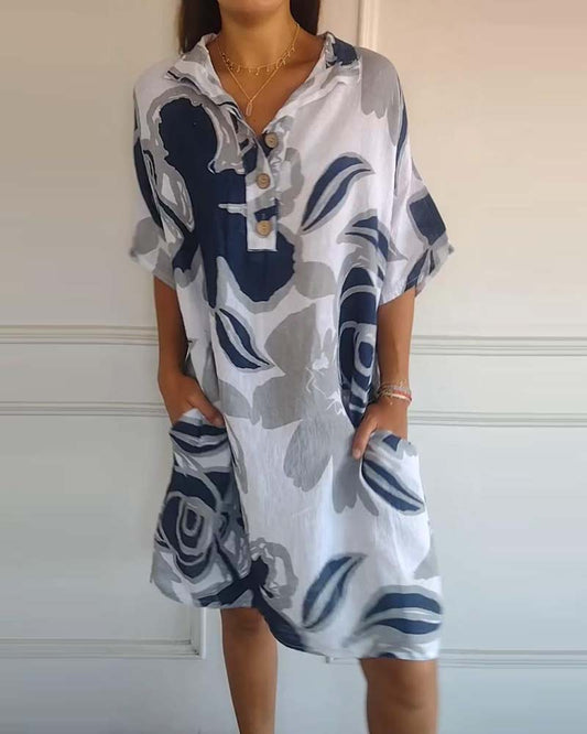 Bianca™ | Floral Shirt Dress