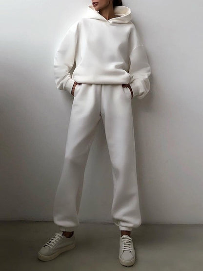 Sofia | Casual Hooded Two-Piece Suit