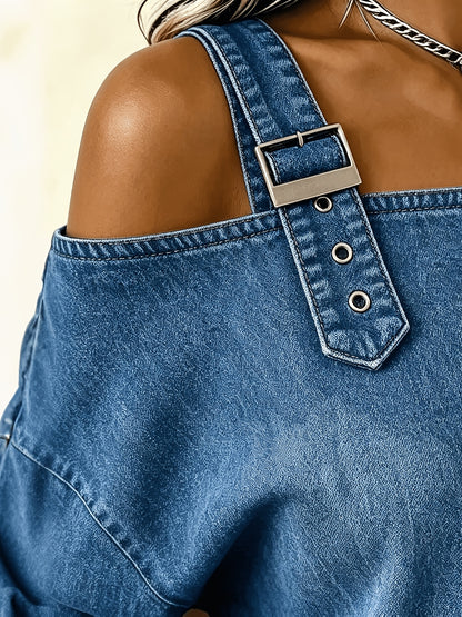 Wendy | Vintage Summer Denim Top