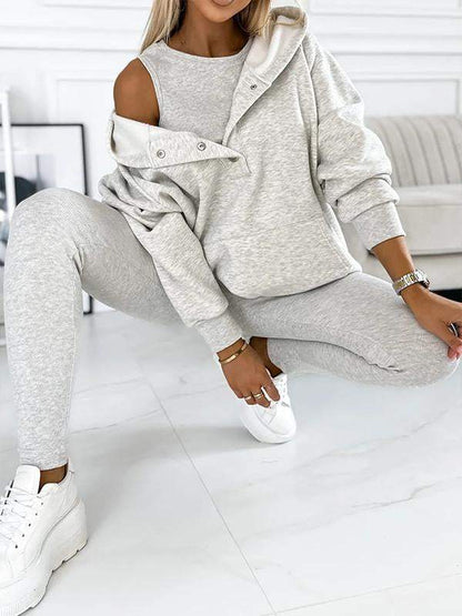 Sophie | Three-Piece Sweatshirt Set