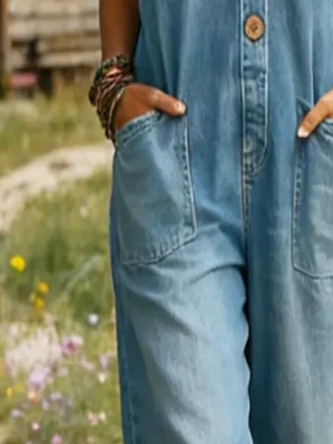 Vera | Casual Denim Retro Overall