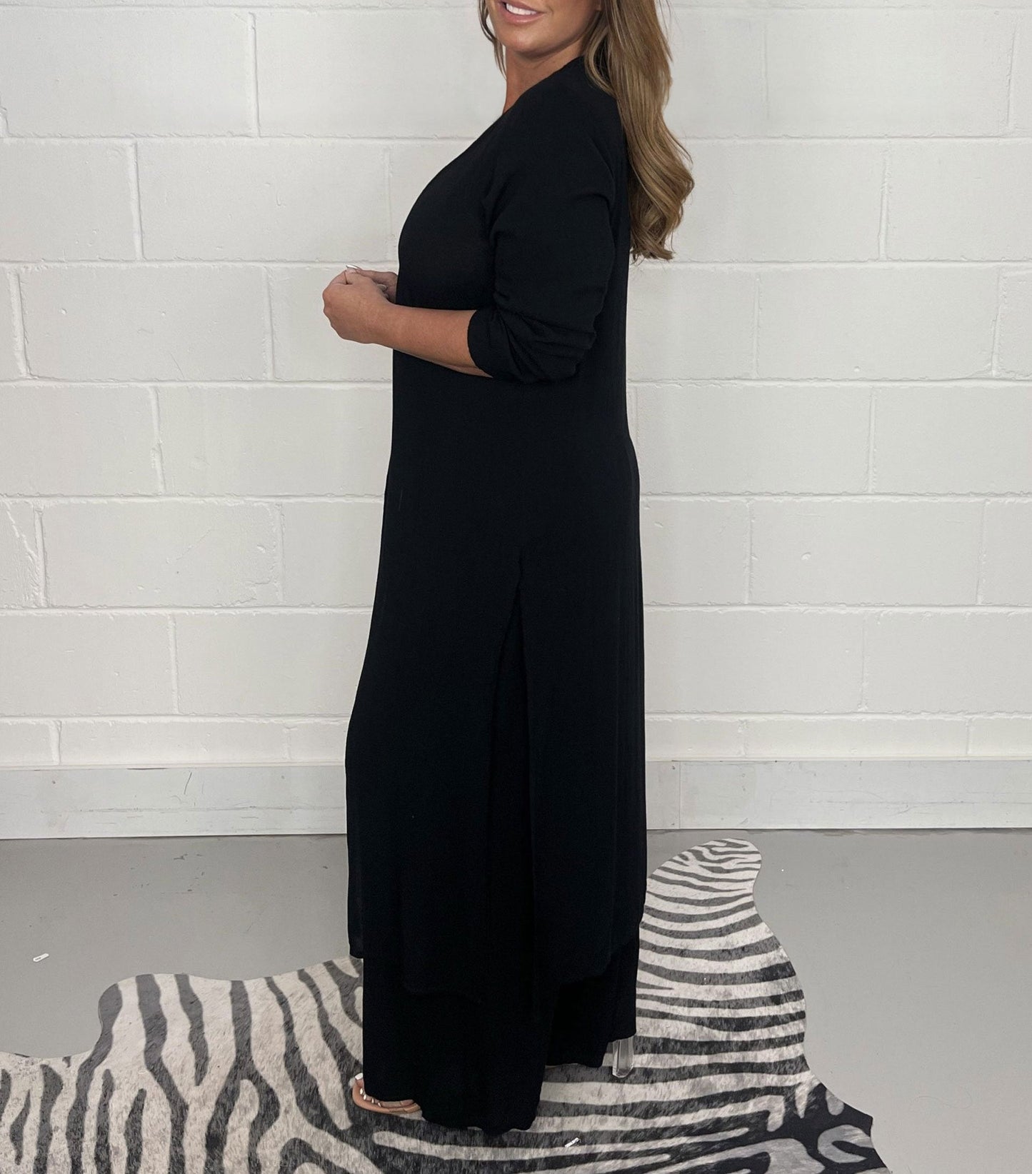 Sofia | Casual Long Top and Matching Trousers Set