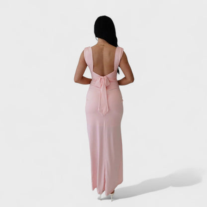 Sarela - Backless Long Dress