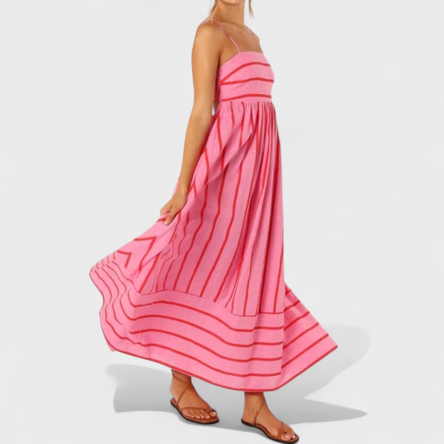 Isabel - Striped Maxi Dress