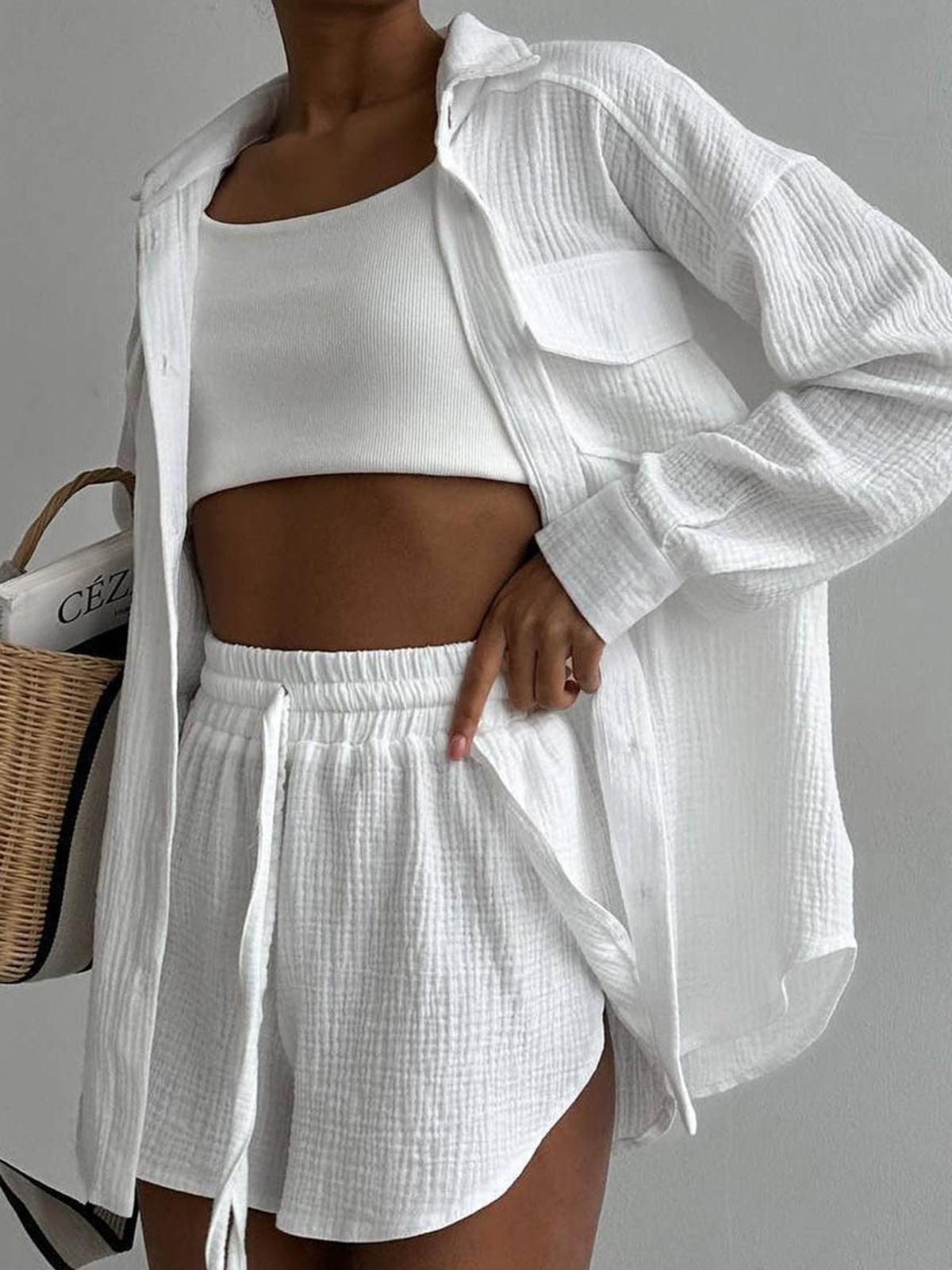 Sofia | Minimalist Shorts Set