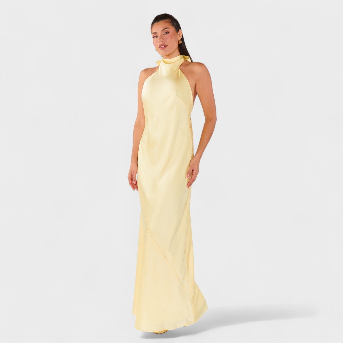 Martina - Satin Tie Dress