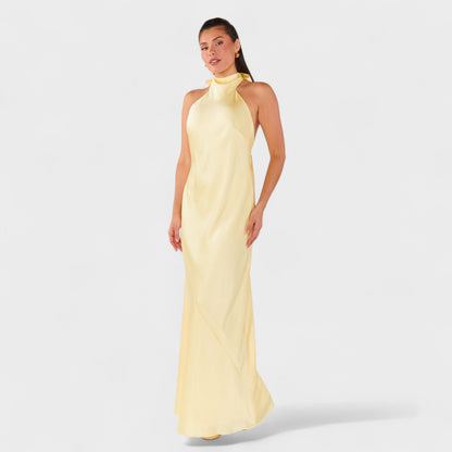 Martina - Satin Tie Dress