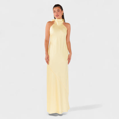 Martina - Satin Tie Dress