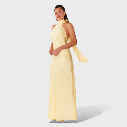 Martina - Satin Tie Dress
