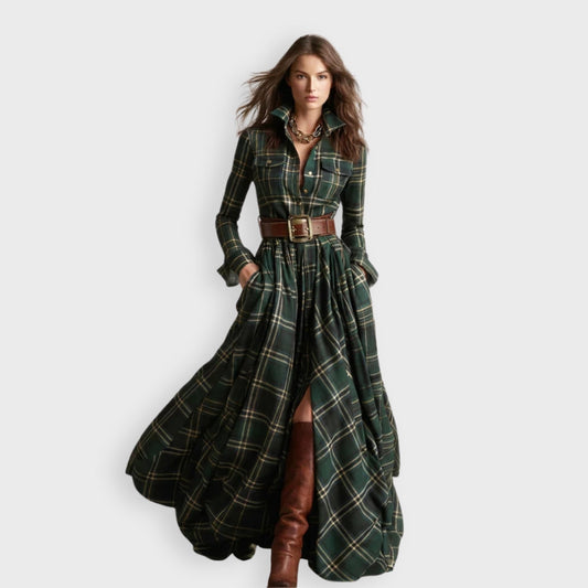 Mariana - Belted Shirt Dress