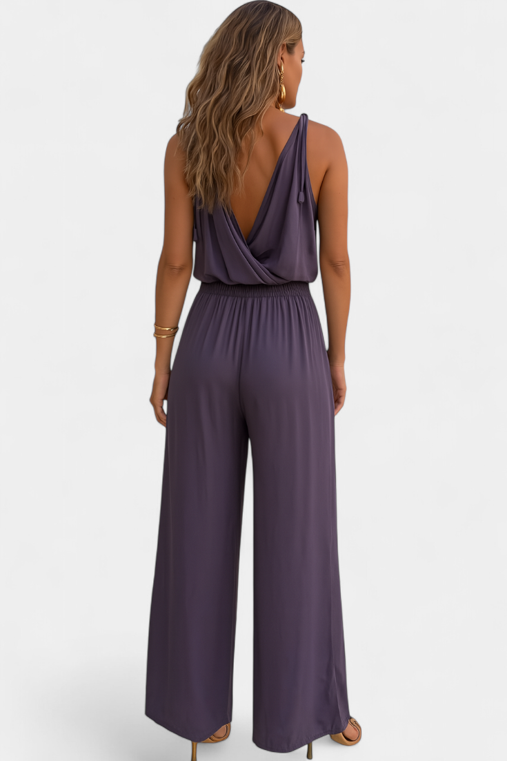 Lorena - Elegant Dress with Gold Accents