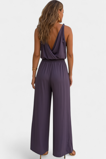 Lorena - Elegant Dress with Gold Accents