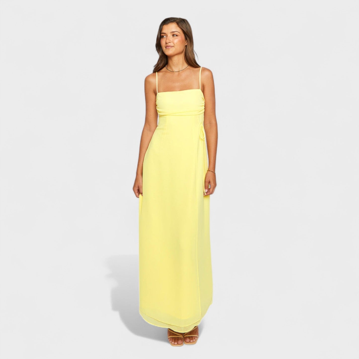 Flóssi - Sunny Yellow Maxi Dress