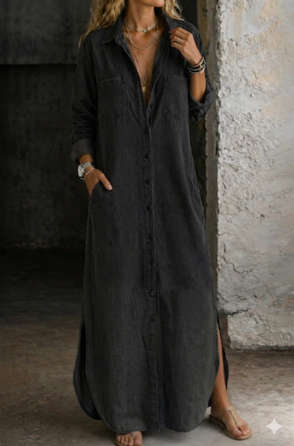 Delana | Classic Button-Up Dress