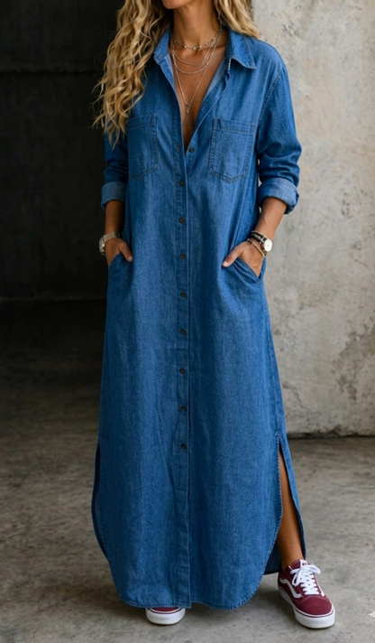 Delana | Classic Button-Up Dress