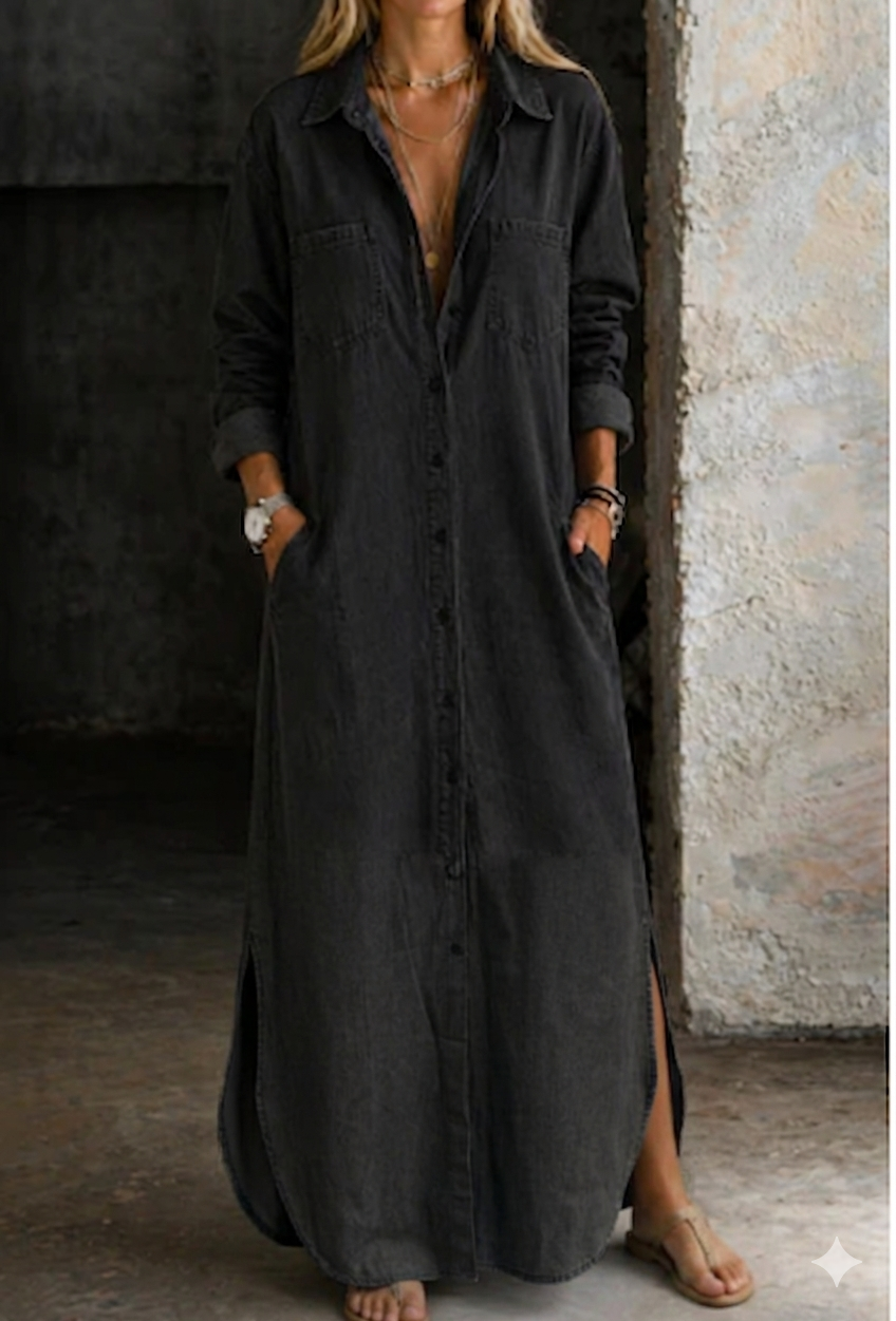 Delana | Classic Button-Up Dress