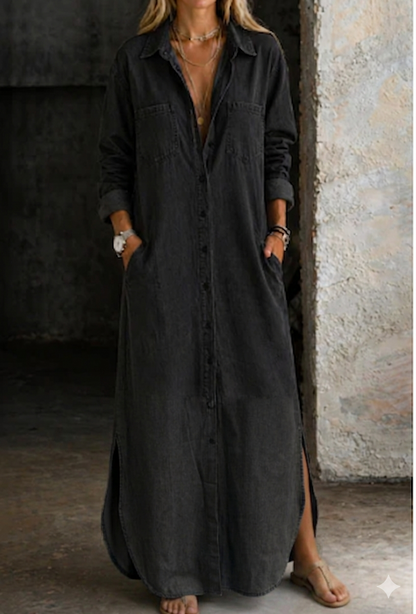 Delana | Classic Button-Up Dress