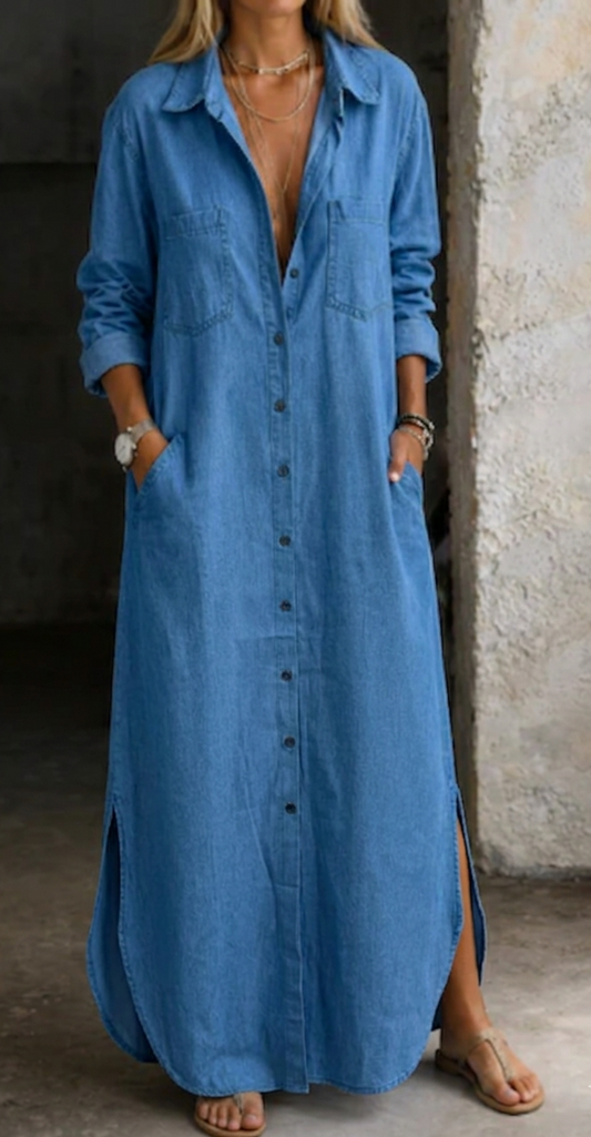 Delana | Classic Button-Up Dress