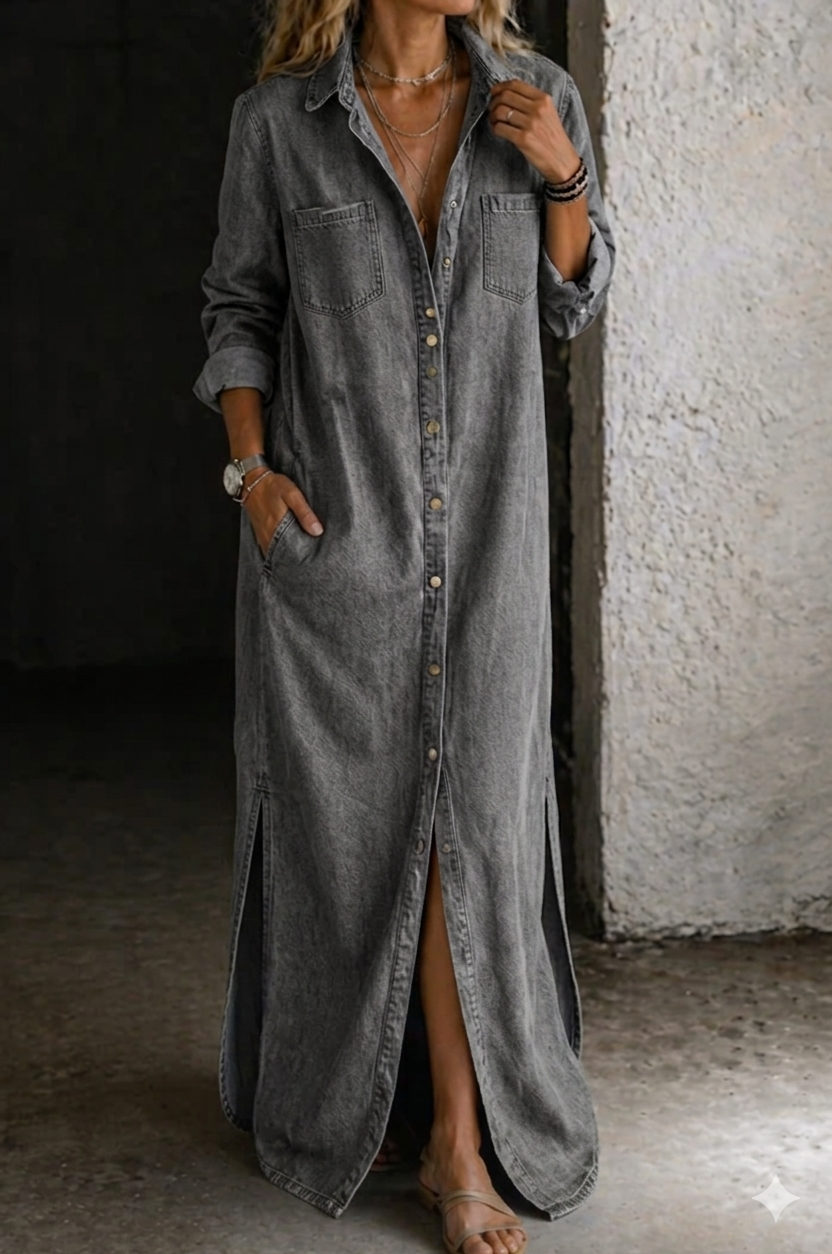 Delana | Classic Button-Up Dress