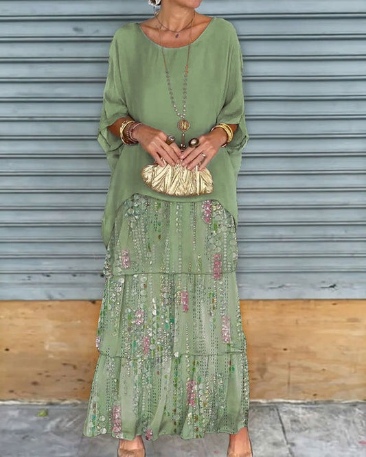 Alyssa™ | Layered Boho Elegance Dress