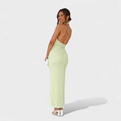 Camila - Pleated Maxi Dress
