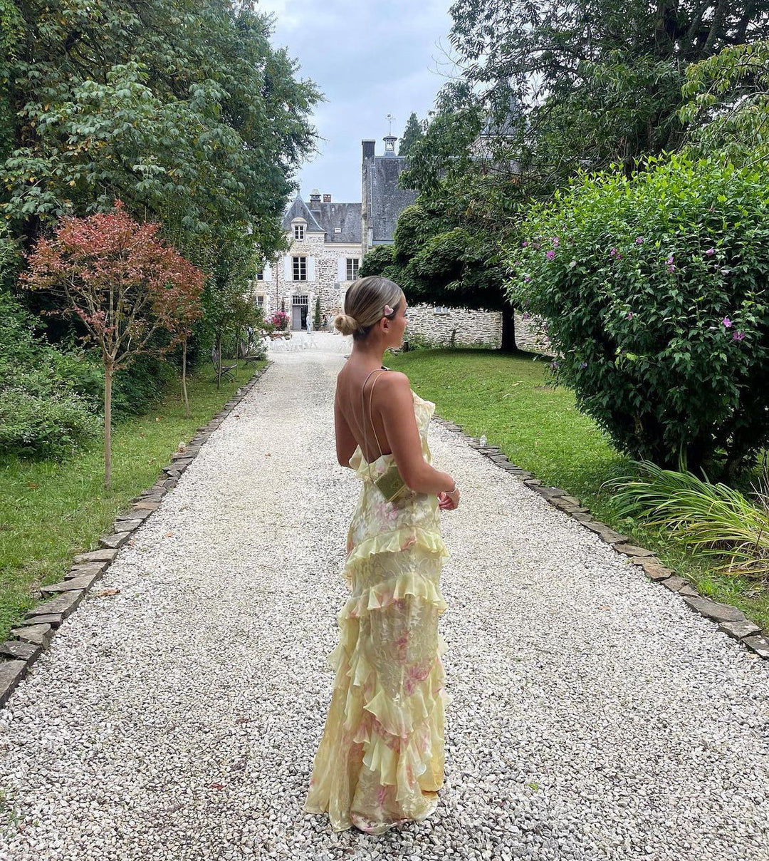 Julieta - Ruffled Maxi Dress