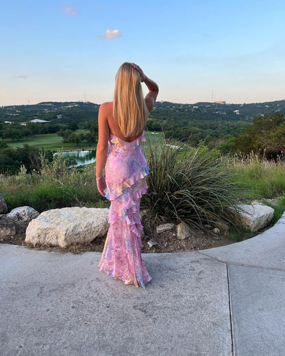 Julieta - Ruffled Maxi Dress