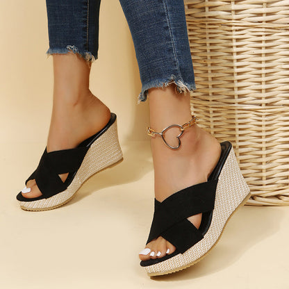 Carla – Casual Wedge Sandals for Ultimate Comfort