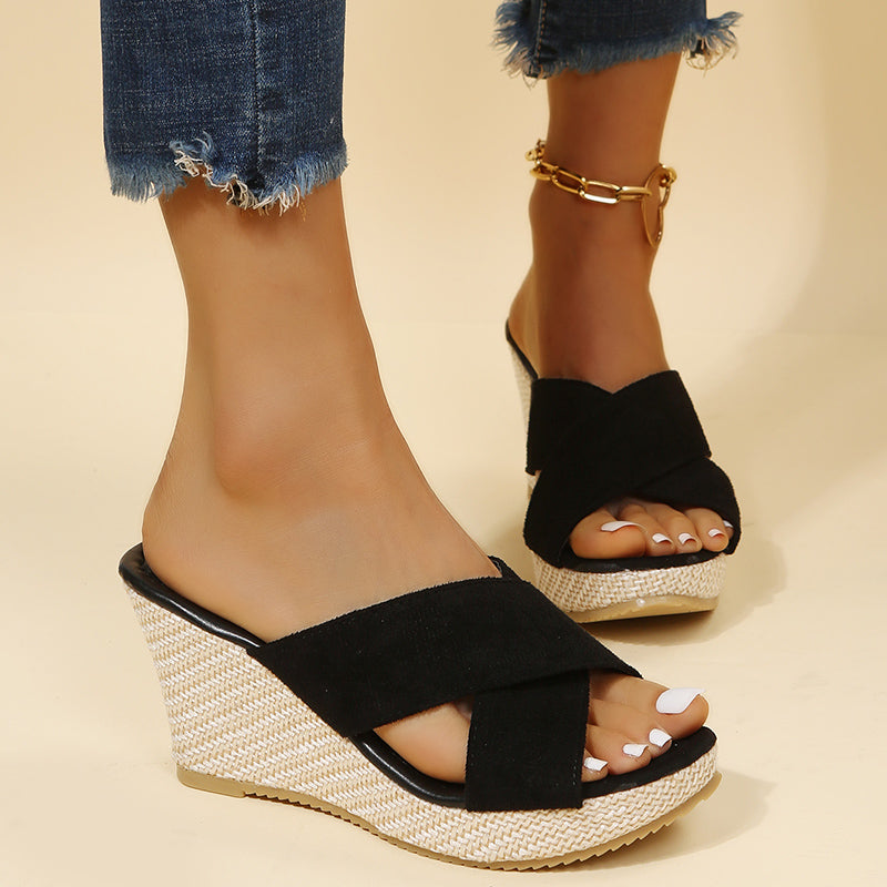 Carla – Casual Wedge Sandals for Ultimate Comfort
