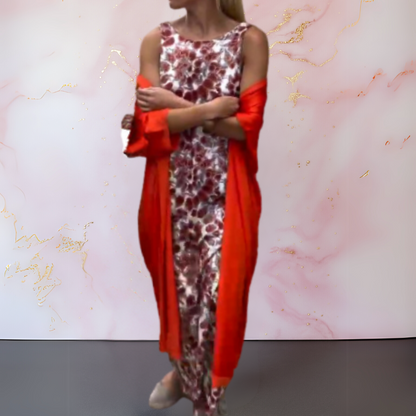 Diana™ | Elegant Dress with Cardigan