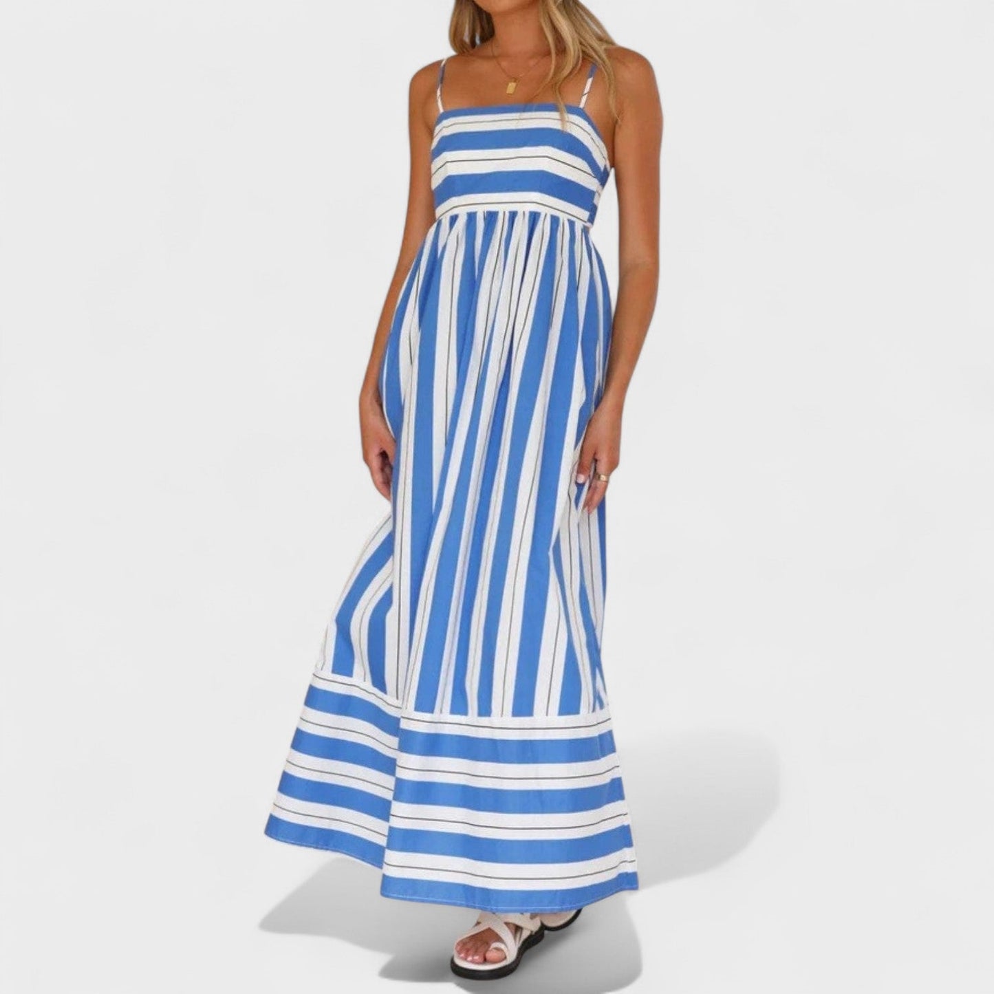 Isabel - Striped Maxi Dress