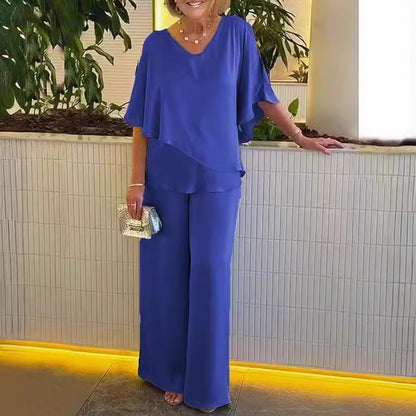 Martha™ | Comfortable set with wide legs
