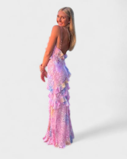 Julieta - Ruffled Maxi Dress