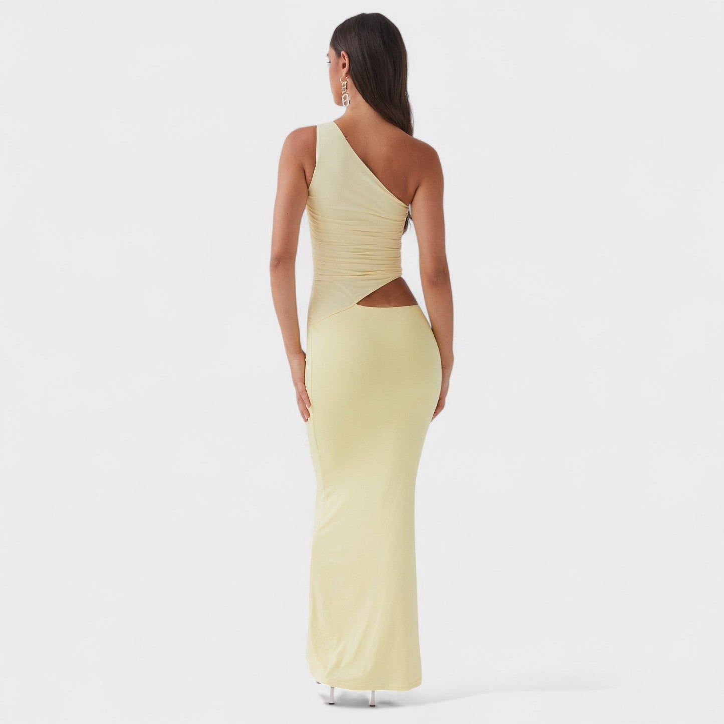 Seranella - Asymmetrical Long Dress
