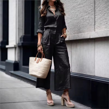 Noor™ || Loose-fitting set with pants