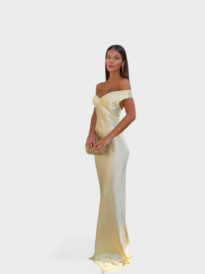 Bárbara - Long Satin Dress