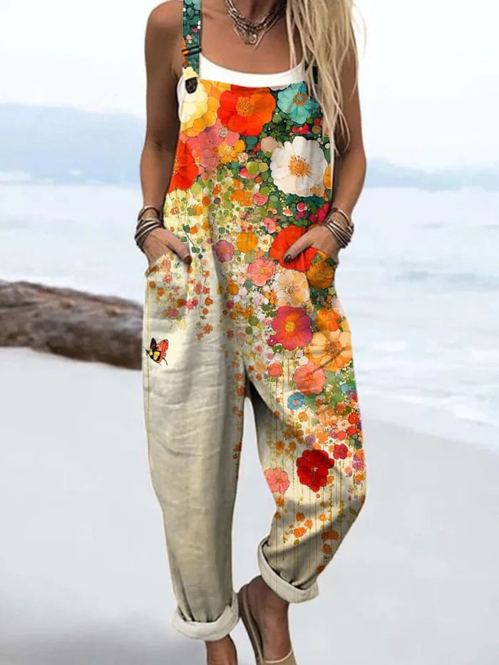 Paige | Floral Jumpsuit