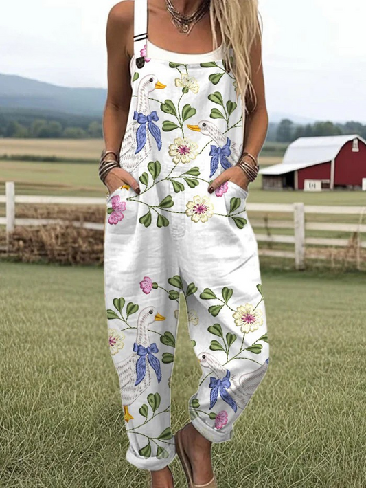 Amber | Floral Jumpsuit
