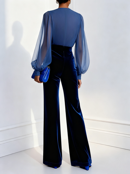 Maud™ || Elegant jumpsuit with V-neck