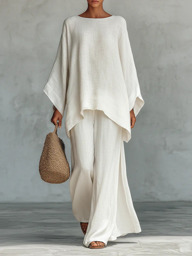 Lila | Flowy Top and Trousers Set