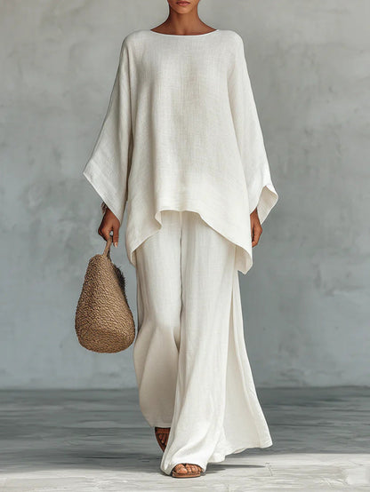 Lila | Flowy Top and Trousers Set