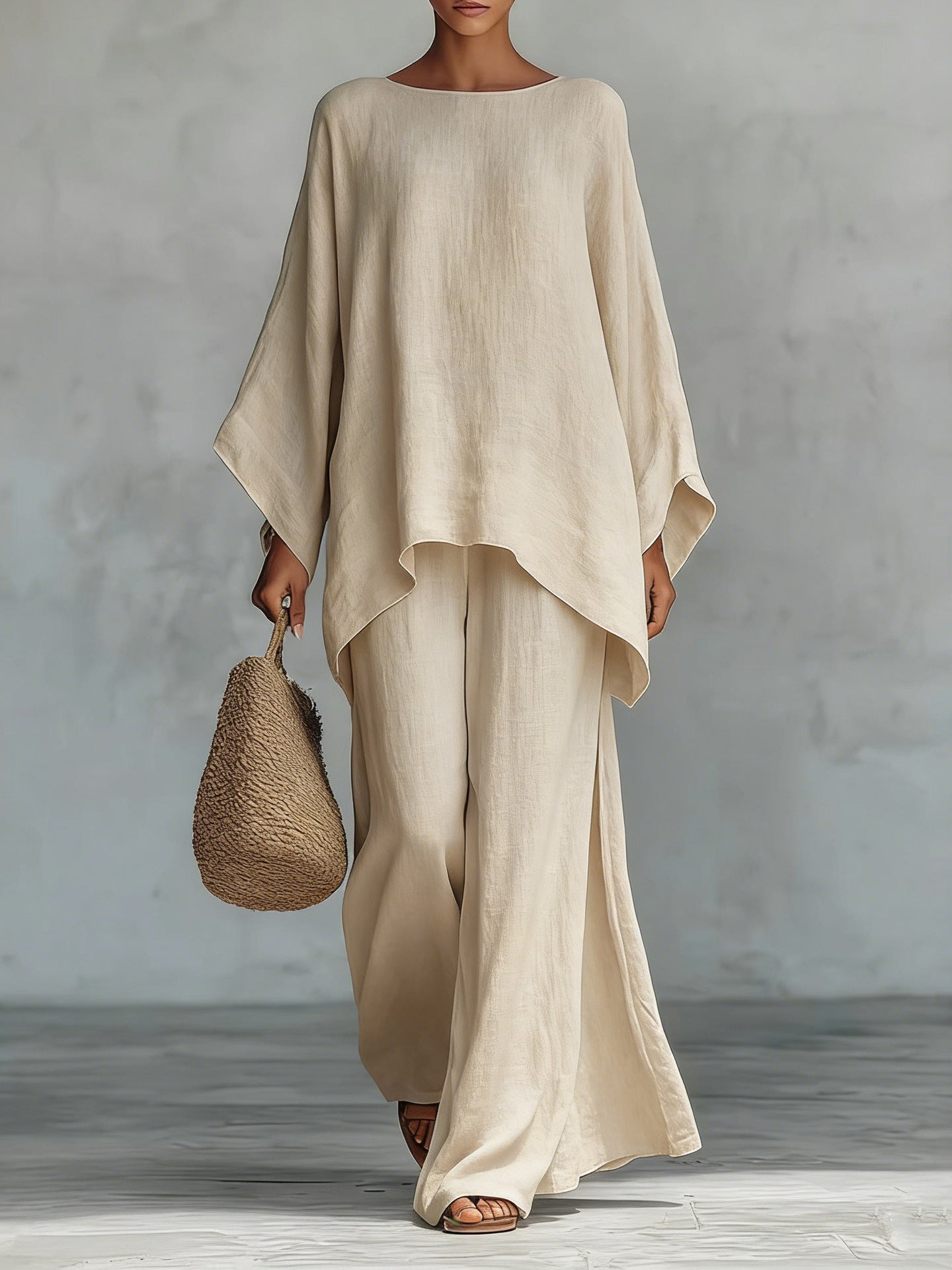 Lila | Flowy Top and Trousers Set