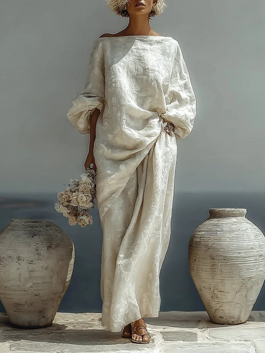 Isabella | Textured Top and Wide-leg Trousers Set