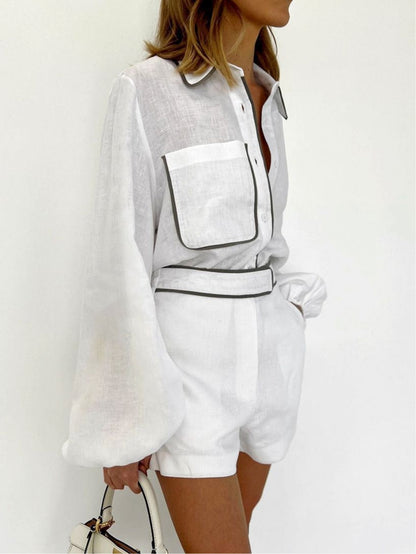 Dante | Cotton and Linen Two-Piece Set