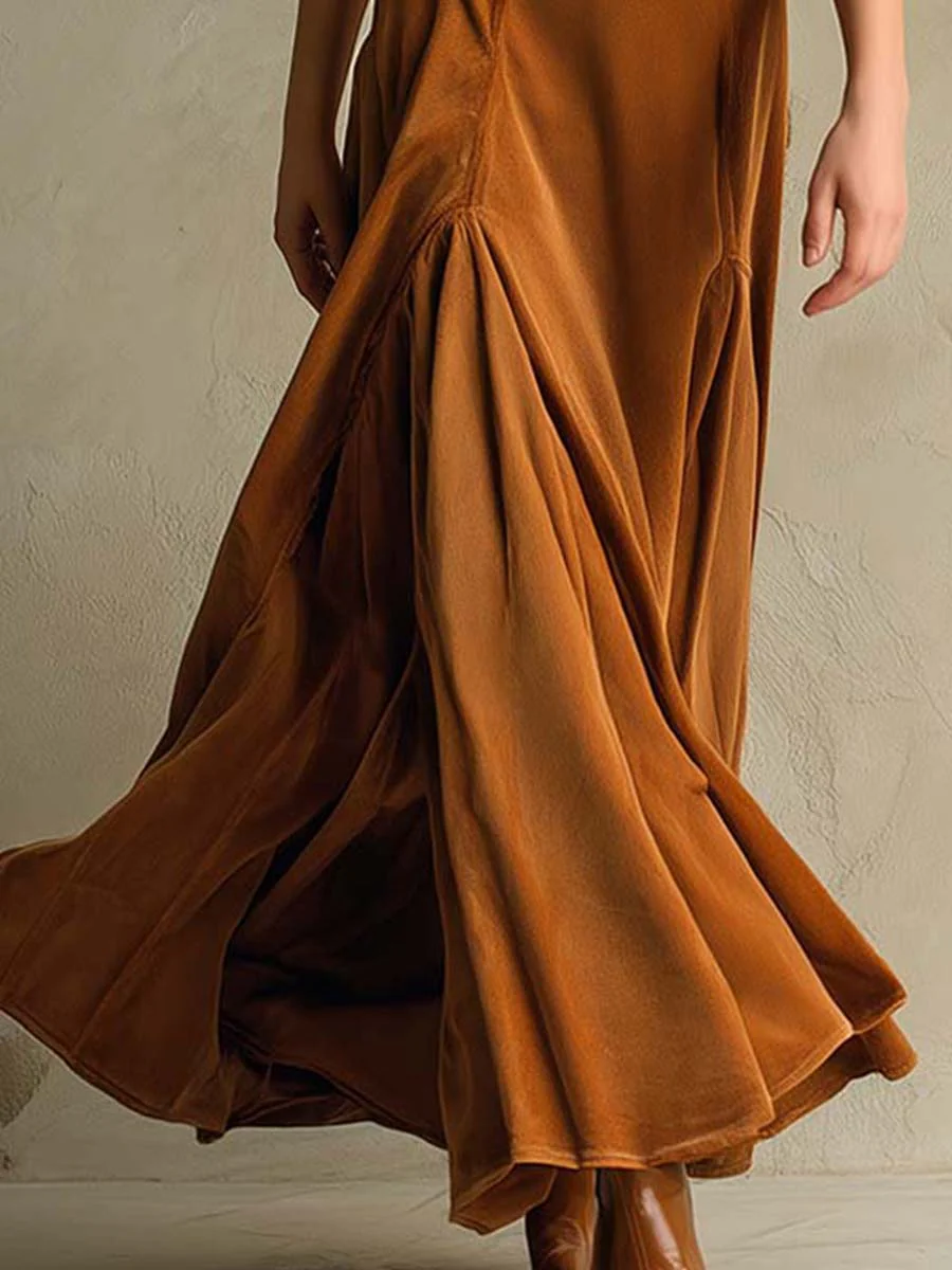 Vivienne | Velvet Long Dress