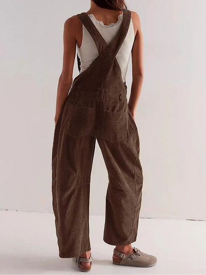 Jasper | Corduroy Workwear Jumpsuit